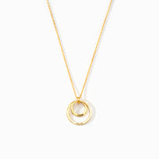 Spiral Circle Necklace