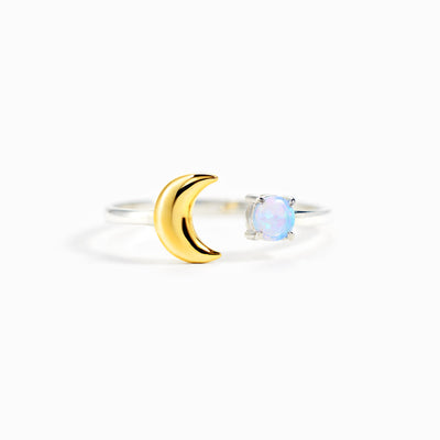 Moon Opal Ring