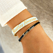 Letters Bangle - Besties Forever