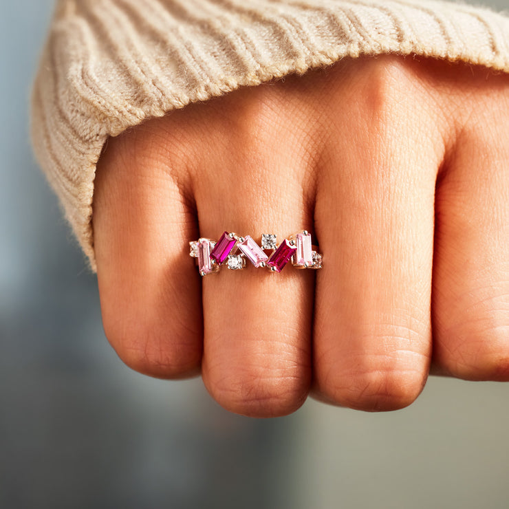 Pink Band Ring