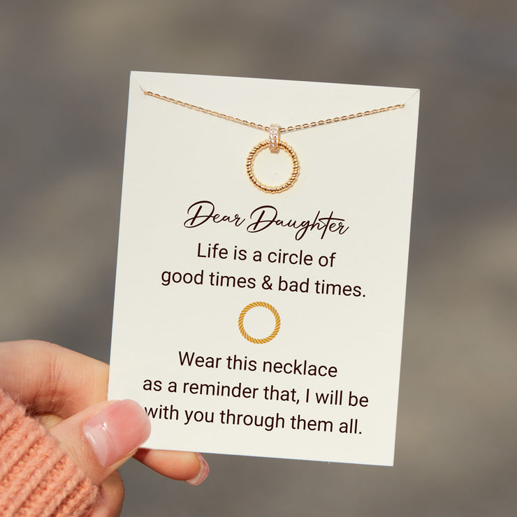 Single Circle Necklace