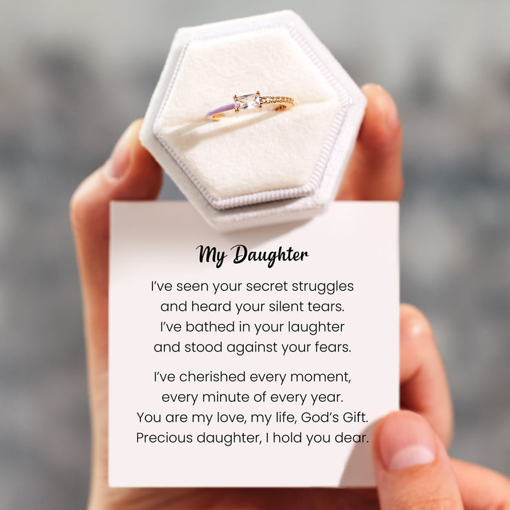 Half Enamel Ring