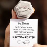 XOXO Ring-Token of Hugs and Kisses For Daughter 