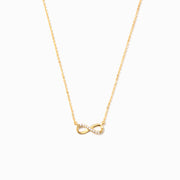 Golden Infinity Necklace
