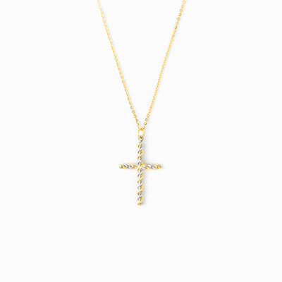 Knotted Cross Necklace