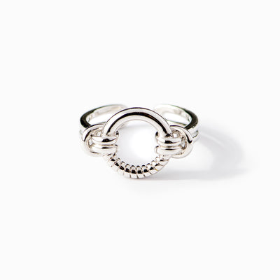Encircled With My Love Open Circle Ring