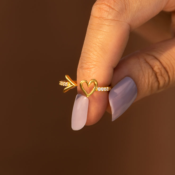 Heart&Arrow Ring