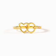 Heart Circle Ring