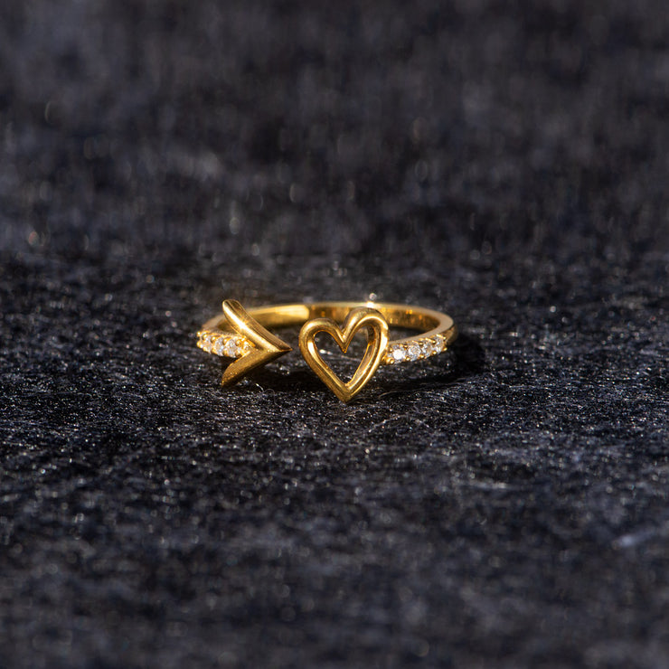 Heart&Arrow Ring