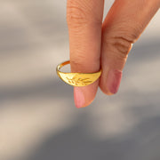 Leaf Signet Ring