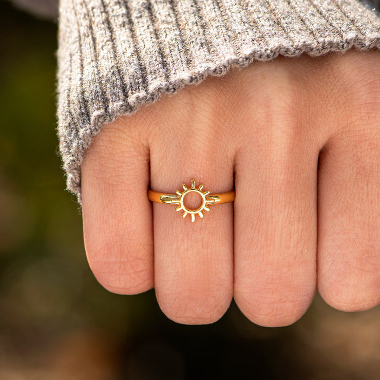 Golden Sun Ring