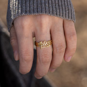 Double Name Infinity Ring