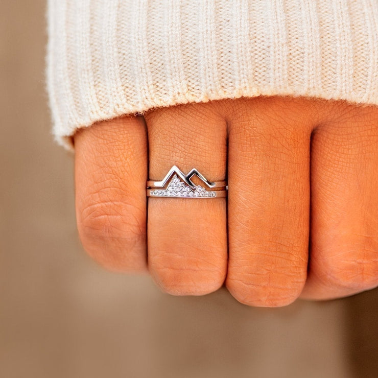 Erika or Anneliese Tiara Ring, Princess Pauper Ring, 925 Sterling Silv –  Reorah