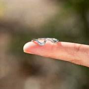 Minimalist Wave Ring