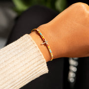 PAVÉ CROSS BRACELET