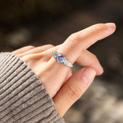Clear Heart Ring