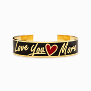 Love You More Letters Bangle