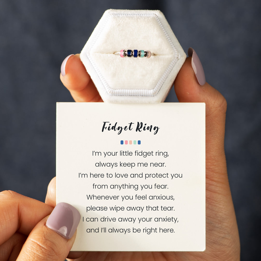 Spinning Fidget Anxiety Ring | Story Jewellery