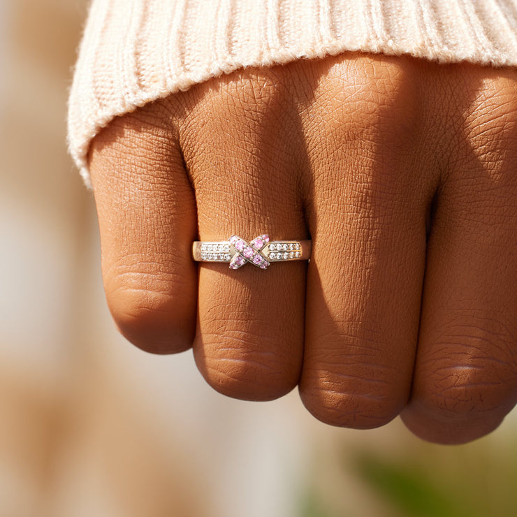 So Glad Our Paths Crossed X Pavé Ring