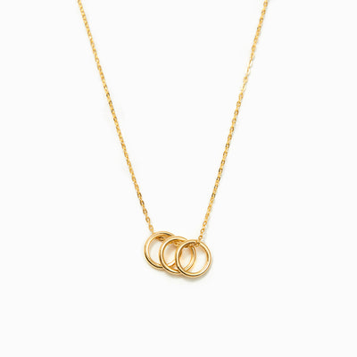 Triple Circle Necklace