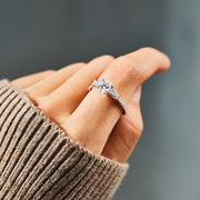 Oval-Cut Ring
