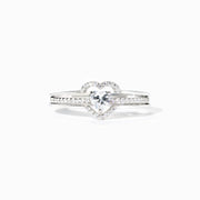 Layered Heart Ring