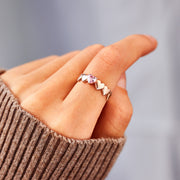 Heart Band Ring