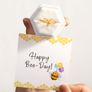 Happy Bee Day Ring