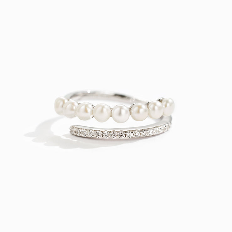 Pavé Pearl Ring