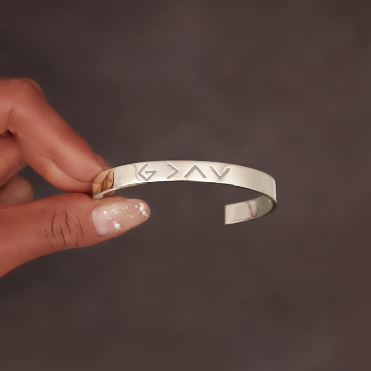 God Is Greater Than The Highs And Lows Bangle