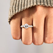 Oval-Cut Ring
