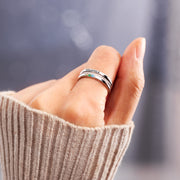 Personalized 1-5 Birthstones Mama Ring