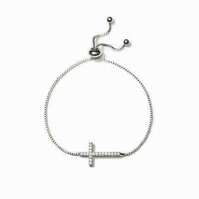 Minimalist Cross Bracelet