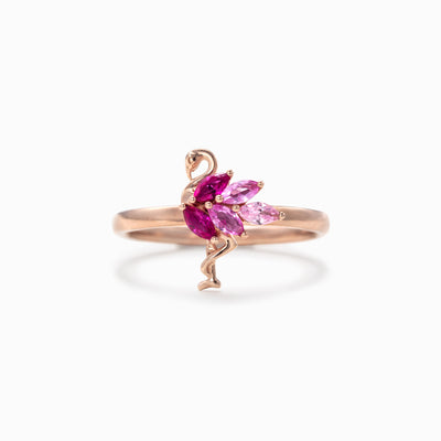 Flamingo Ring - Born To Stand Out