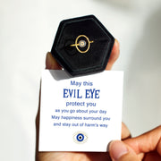 Concentric Evil Eye Ring