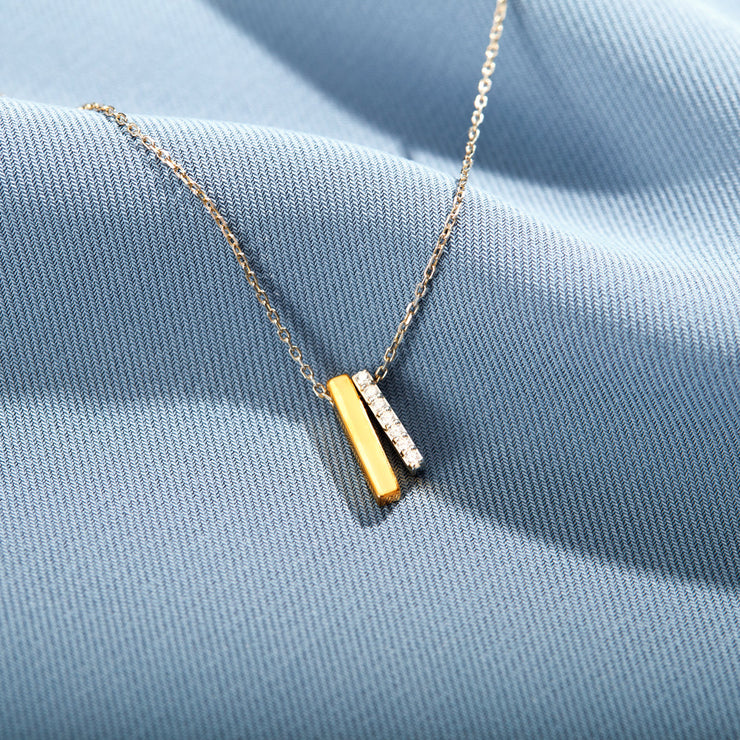 Thick And Thin Necklace