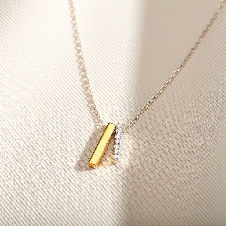 Thick And Thin Necklace