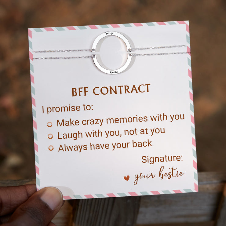 Circle Friendship Bracelet Set