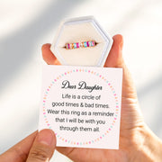 Multicolored Baguette Ring Band