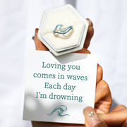 Double Wave Ring