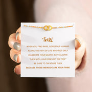 Tribe Enamel Interlocking Bracelet
