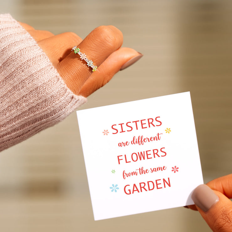For Sisters Wildflower Ring