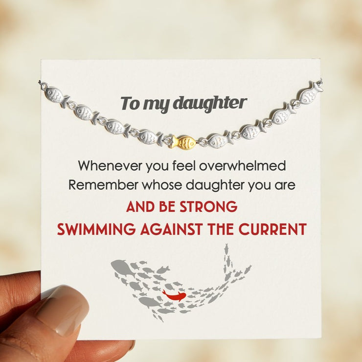Swimming Against The Current Bracelet