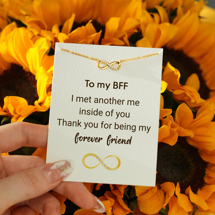 Golden Infinity Necklace