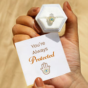 Hamsa Ring - You're Always Protected 