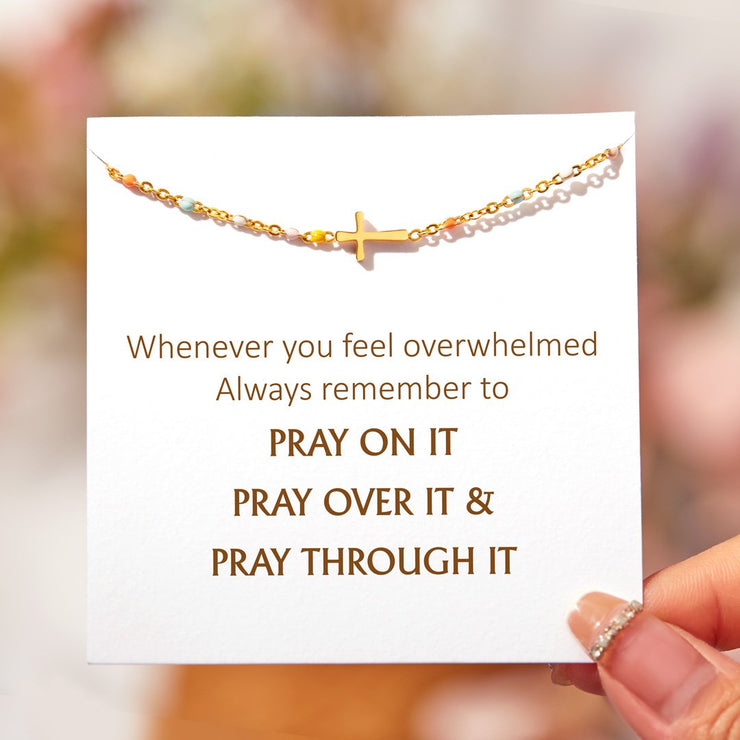 Always Remember to Pray On It Bracelet