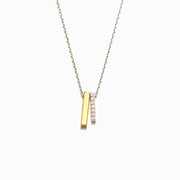 Thick And Thin Necklace